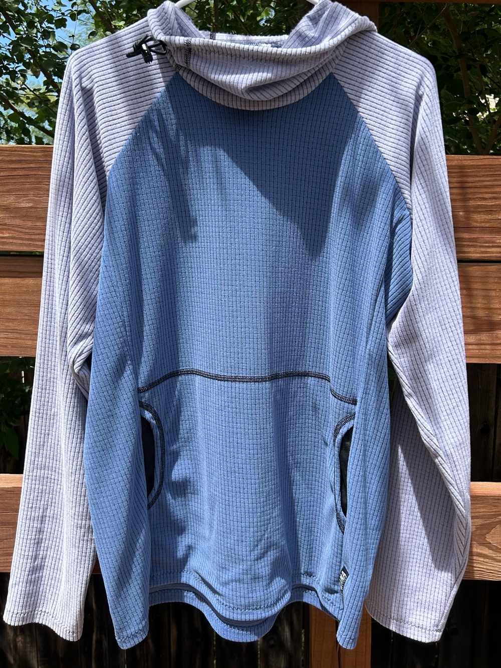 Melanzana Men’s Medium Microgrid Hoodie